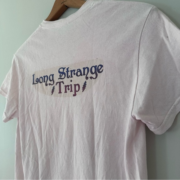 Vintage Grateful Dead Inspired Long Island White Cotton Tee Size Small - Picture 4 of 8